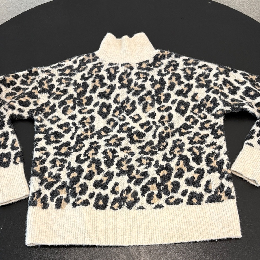 Loft Cheetah Print Sweater
